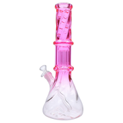 Valiant Twisted Neon Beaker with Tree Perc