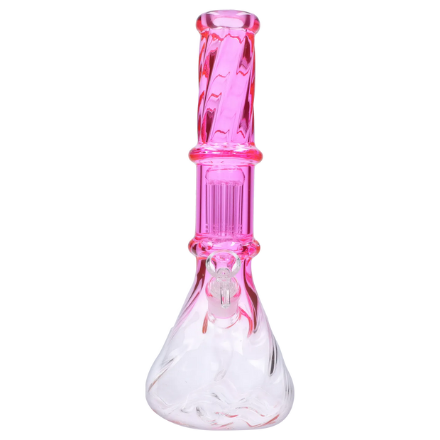 Valiant Twisted Neon Beaker with Tree Perc