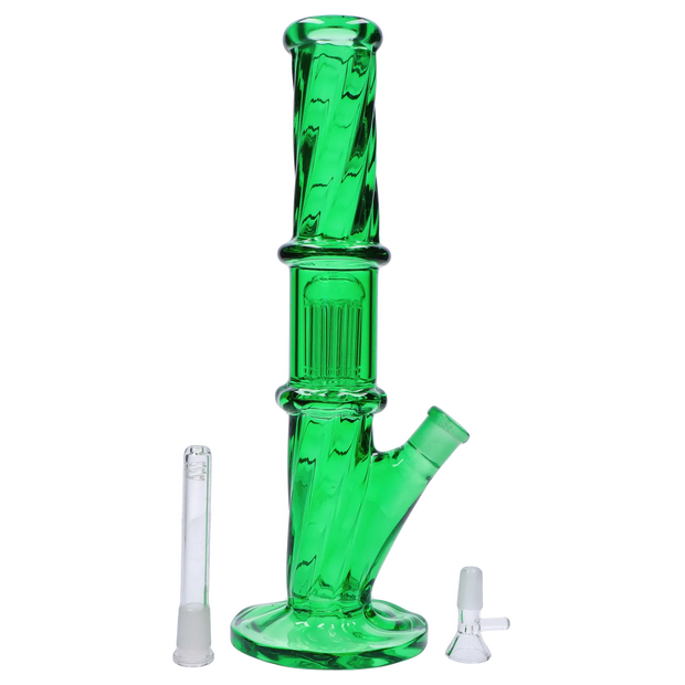 Valiant Twisted Straight Tube with Tree Perc
