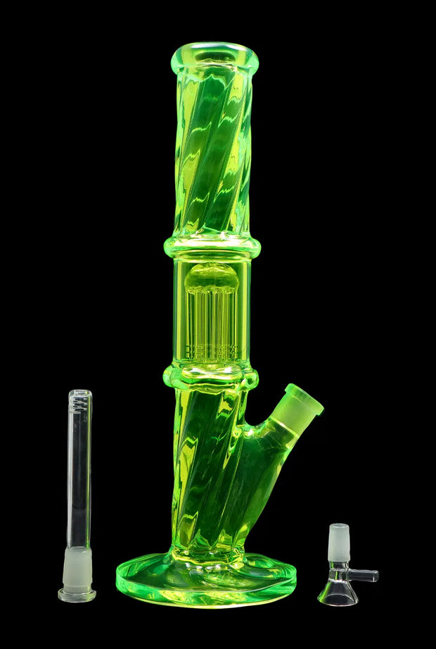 Valiant Twisted Straight Tube with Tree Perc