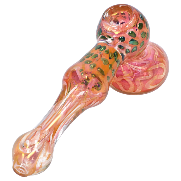 Valiant Gold Fume and Slime Hammer Bubbler - 8 in.