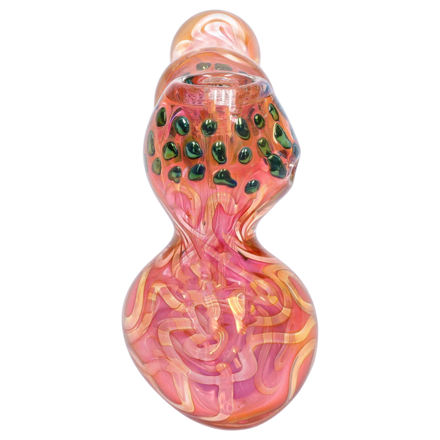 Valiant Gold Fume and Slime Hammer Bubbler - 8 in.