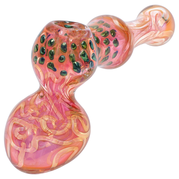 Valiant Gold Fume and Slime Hammer Bubbler - 8 in.