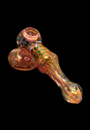 Valiant Gold Fume and Slime Hammer Bubbler - 8 in.