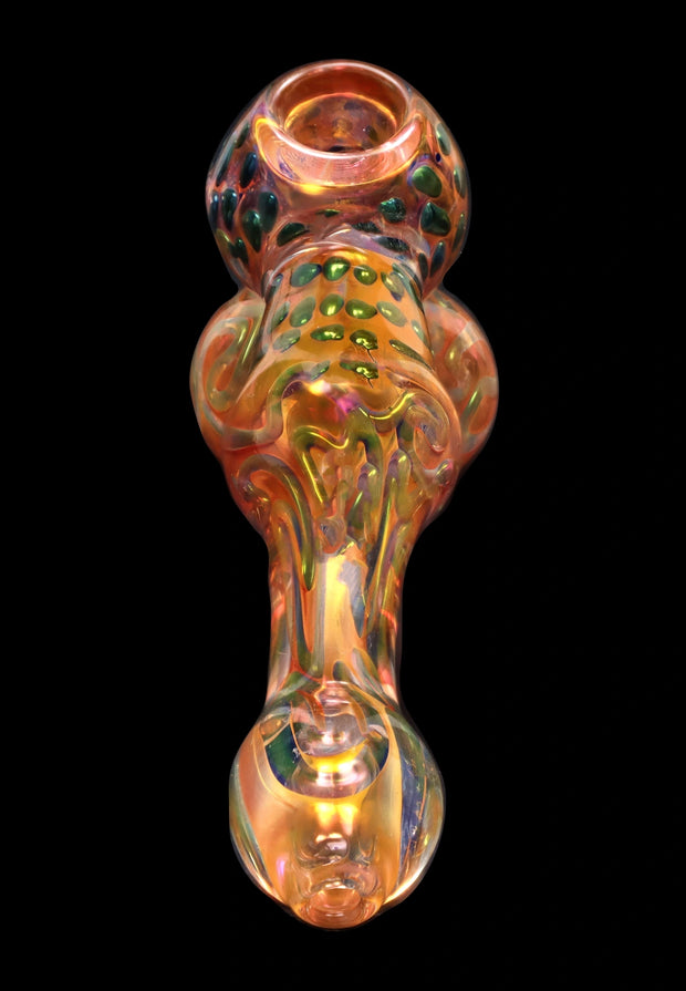 Valiant Gold Fume and Slime Hammer Bubbler - 8 in.