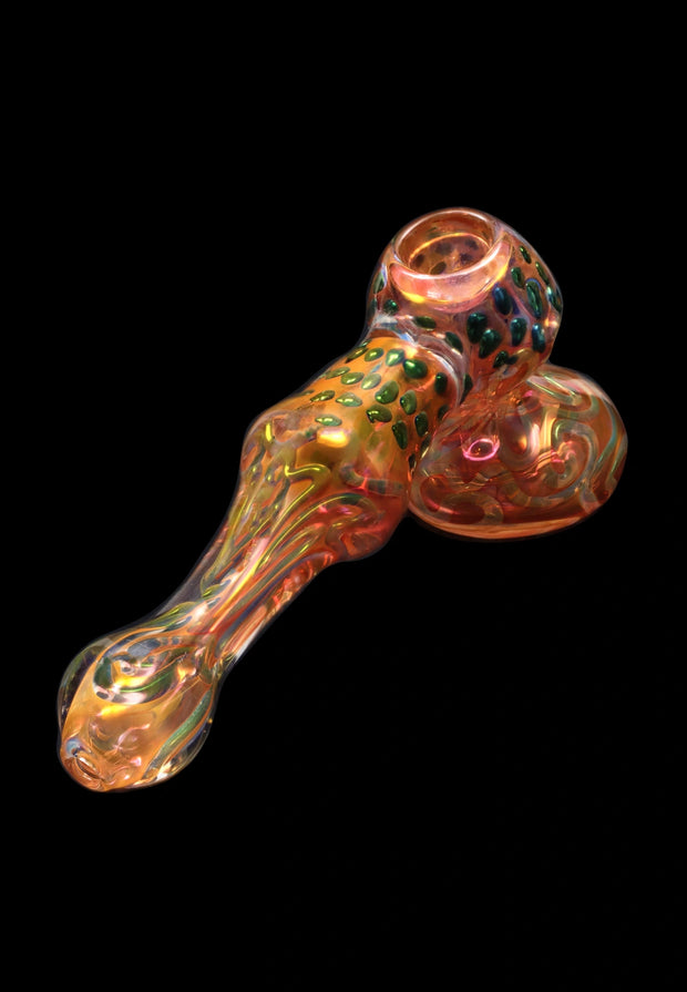Valiant Gold Fume and Slime Hammer Bubbler - 8 in.
