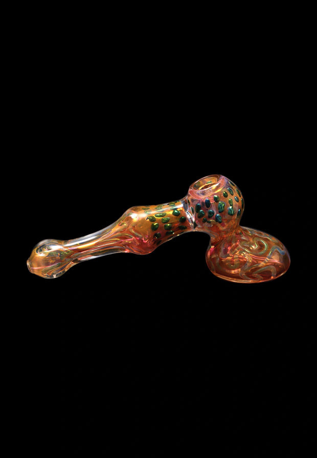 Valiant Gold Fume and Slime Hammer Bubbler - 8 in.