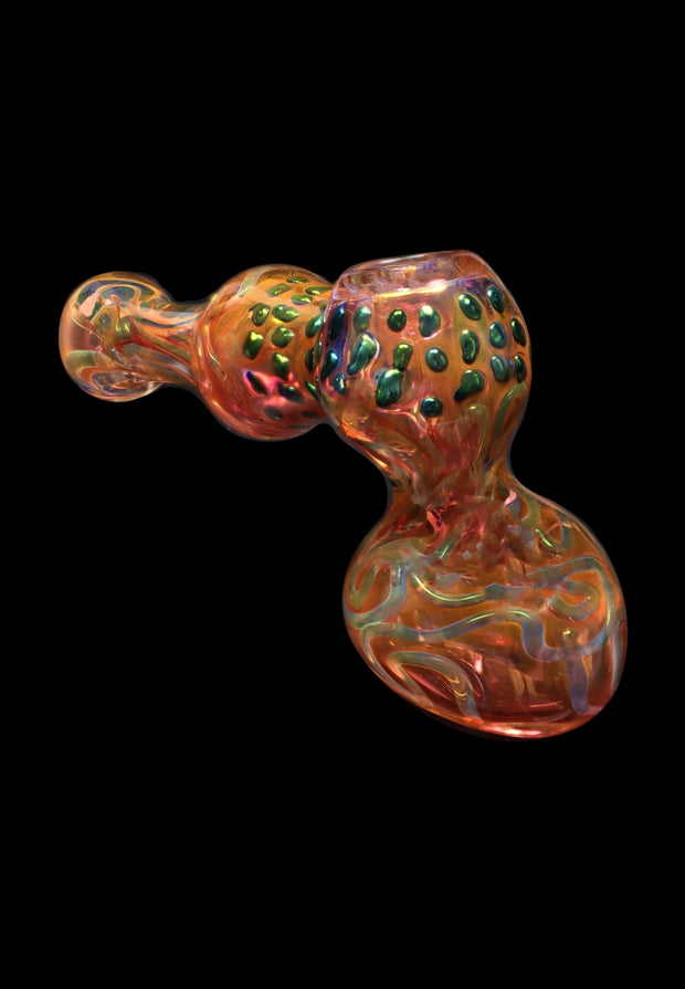 Valiant Gold Fume and Slime Hammer Bubbler - 8 in.