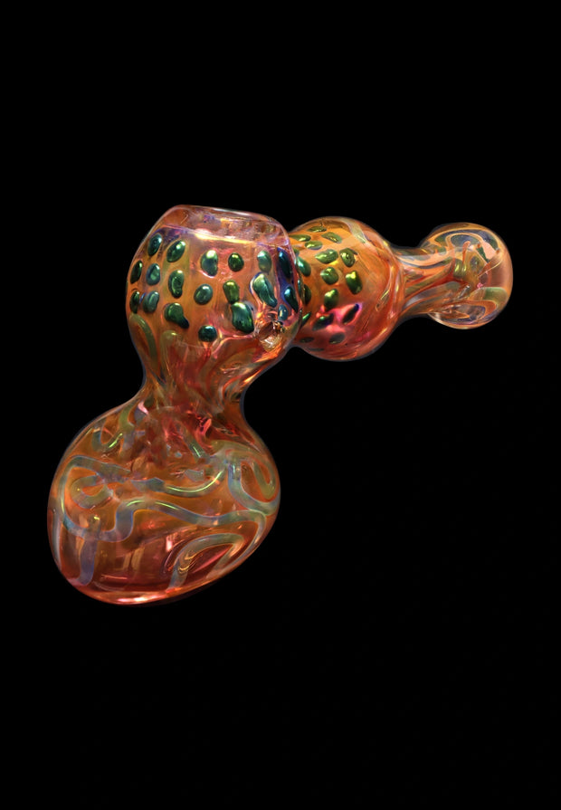 Valiant Gold Fume and Slime Hammer Bubbler - 8 in.