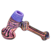 Valiant Gold Fume Hammer Bubbler - 7 in.