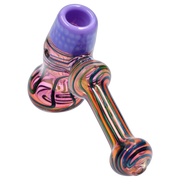 Valiant Gold Fume Hammer Bubbler - 7 in.