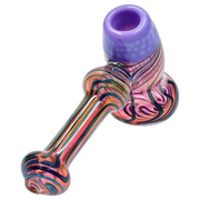 Valiant Gold Fume Hammer Bubbler - 7 in.