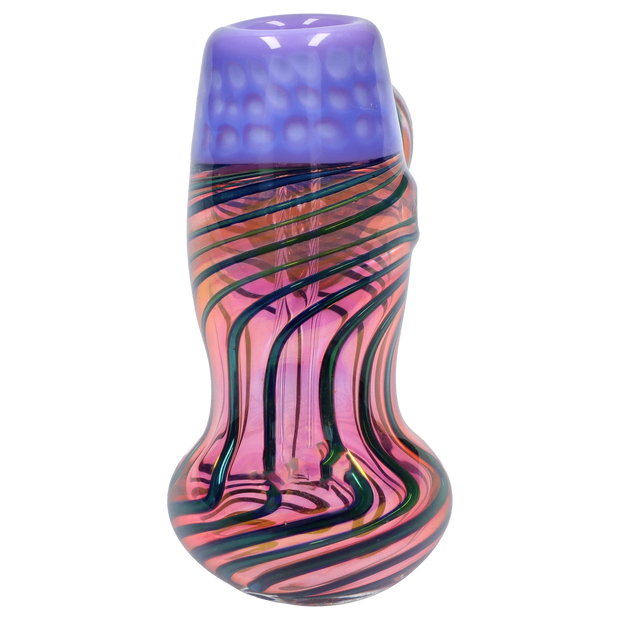 Valiant Gold Fume Hammer Bubbler - 7 in.