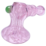 Valiant Pink Twist Hammer Bubbler - 6 in.