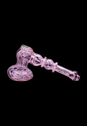 Valiant Pink Twist Hammer Bubbler - 6 in.