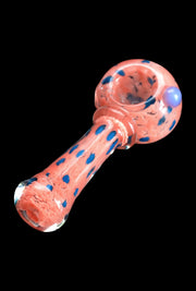 Valiant Frit with Twisted Mouthpiece Spoon Pipe - 4 in.