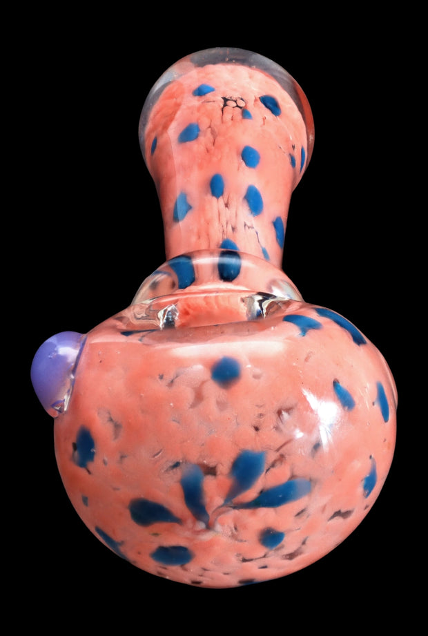 Valiant Frit with Twisted Mouthpiece Spoon Pipe - 4 in.