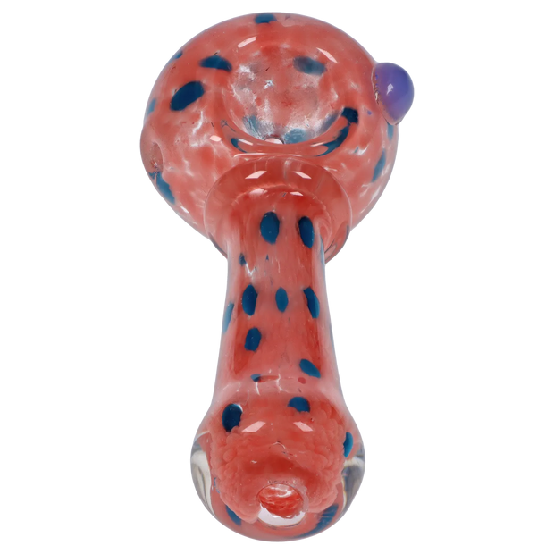 Valiant Frit with Twisted Mouthpiece Spoon Pipe - 4 in.