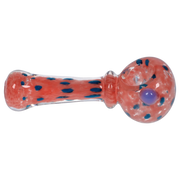 Valiant Frit with Twisted Mouthpiece Spoon Pipe - 4 in.