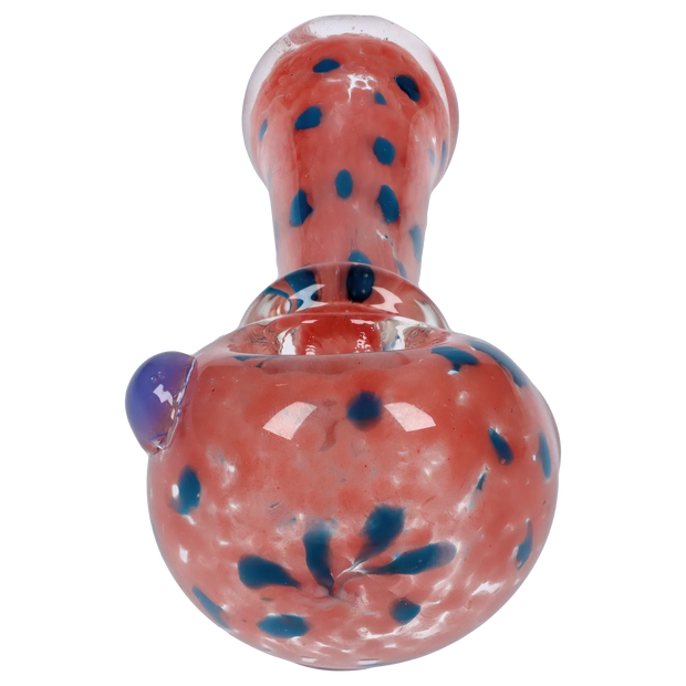 Valiant Frit with Twisted Mouthpiece Spoon Pipe - 4 in.