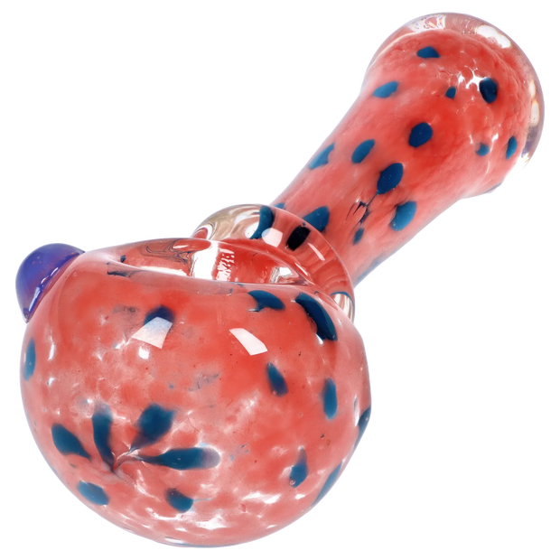 Valiant Frit with Twisted Mouthpiece Spoon Pipe - 4 in.