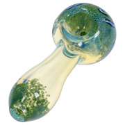 Valiant Frit Fumed with Piping Spoon Pipe - 2.5 in.
