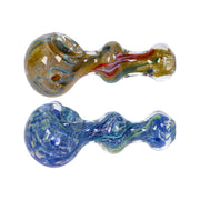 Valiant Fancy Frit Spoon Pipe - 3.5 in.