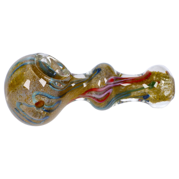 Valiant Fancy Frit Spoon Pipe - 3.5 in.