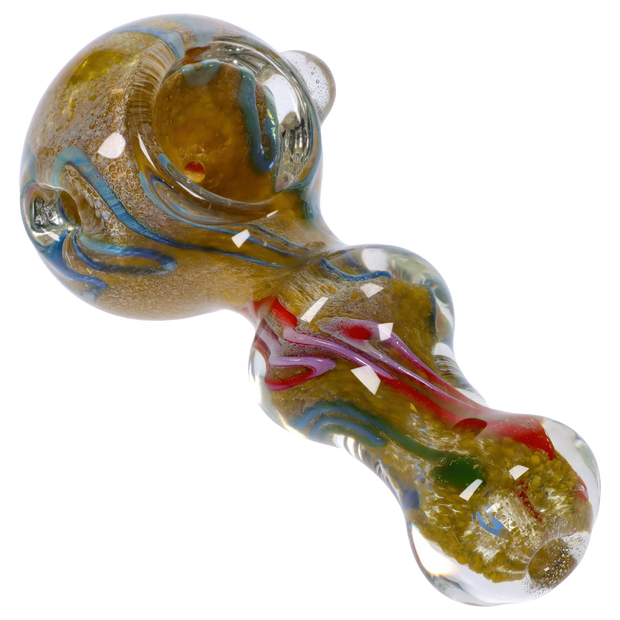 Valiant Fancy Frit Spoon Pipe - 3.5 in.