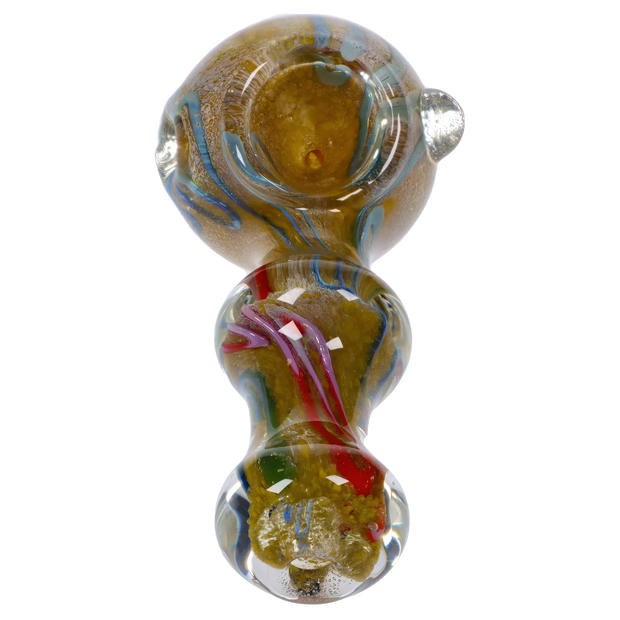 Valiant Fancy Frit Spoon Pipe - 3.5 in.