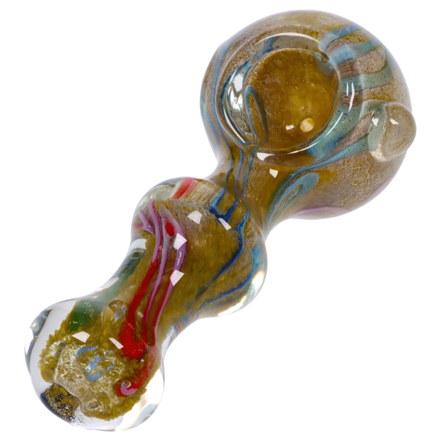 Valiant Fancy Frit Spoon Pipe - 3.5 in.