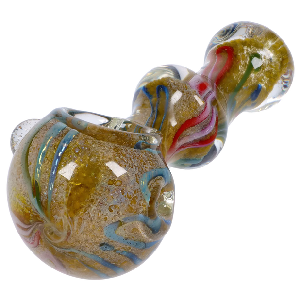 Valiant Fancy Frit Spoon Pipe - 3.5 in.