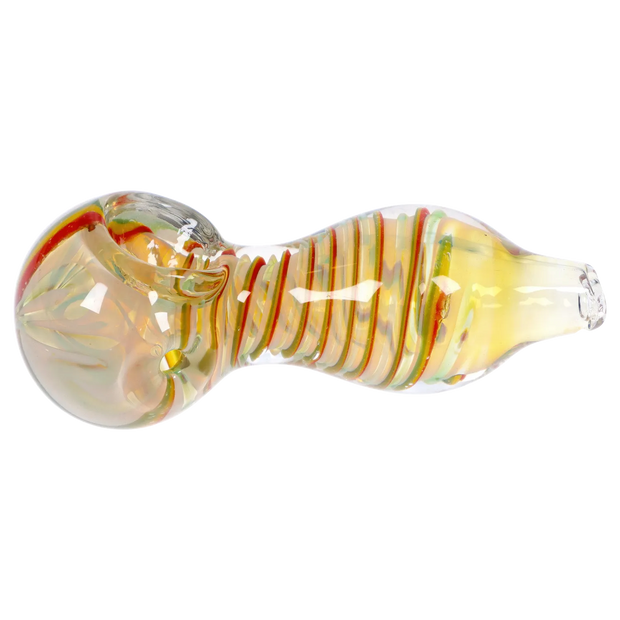 Valiant Twisting Stripe Spoon Pipe - 2.5 in.