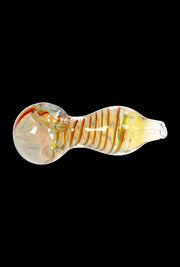 Valiant Twisting Stripe Spoon Pipe - 2.5 in.