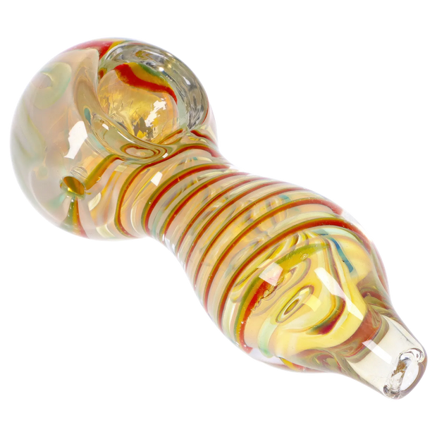 Valiant Twisting Stripe Spoon Pipe - 2.5 in.
