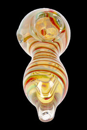 Valiant Twisting Stripe Spoon Pipe - 2.5 in.