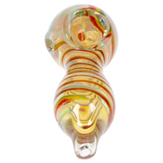 Valiant Twisting Stripe Spoon Pipe - 2.5 in.