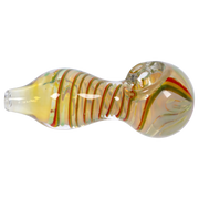 Valiant Twisting Stripe Spoon Pipe - 2.5 in.