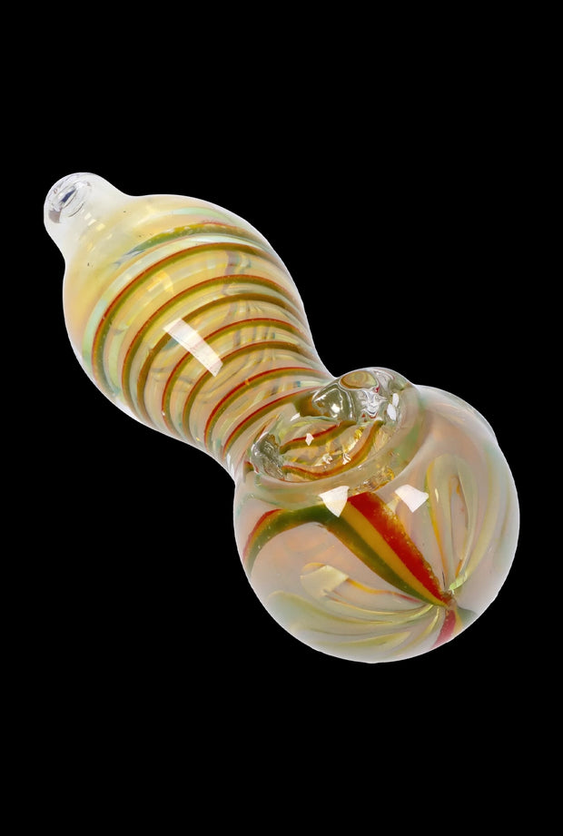 Valiant Twisting Stripe Spoon Pipe - 2.5 in.