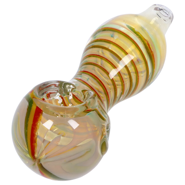 Valiant Twisting Stripe Spoon Pipe - 2.5 in.