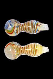 Valiant Twisting Stripe Spoon Pipe - 2.5 in.