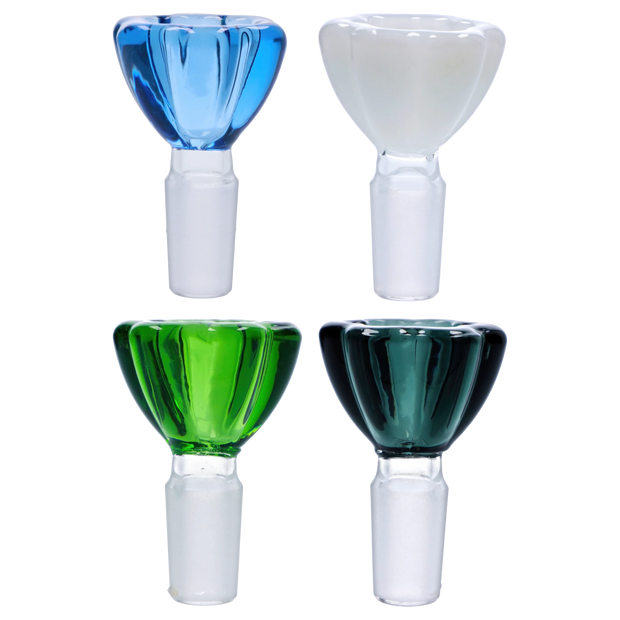 Valiant 14mm Glass Flower Herb Bowl