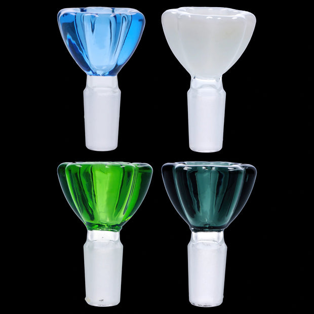Valiant 14mm Glass Flower Herb Bowl