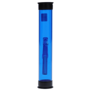JM Plastics Straight Tube with Carb Hole Acrylic Water Pipe