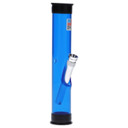 JM Plastics Straight Tube with Carb Hole Acrylic Water Pipe