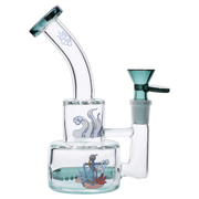 Cabana Cannabis Co. Parasol Dab Rig Teal - 6in