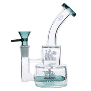 Cabana Cannabis Co. Parasol Dab Rig Teal - 6in