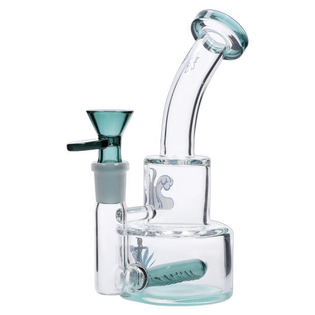 Cabana Cannabis Co. Parasol Dab Rig Teal - 6in