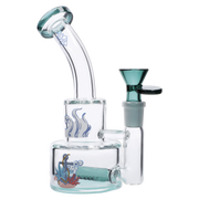 Cabana Cannabis Co. Parasol Dab Rig Teal - 6in