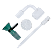 Cabana Cannabis Co. Parasol Dab Rig Teal - 6in